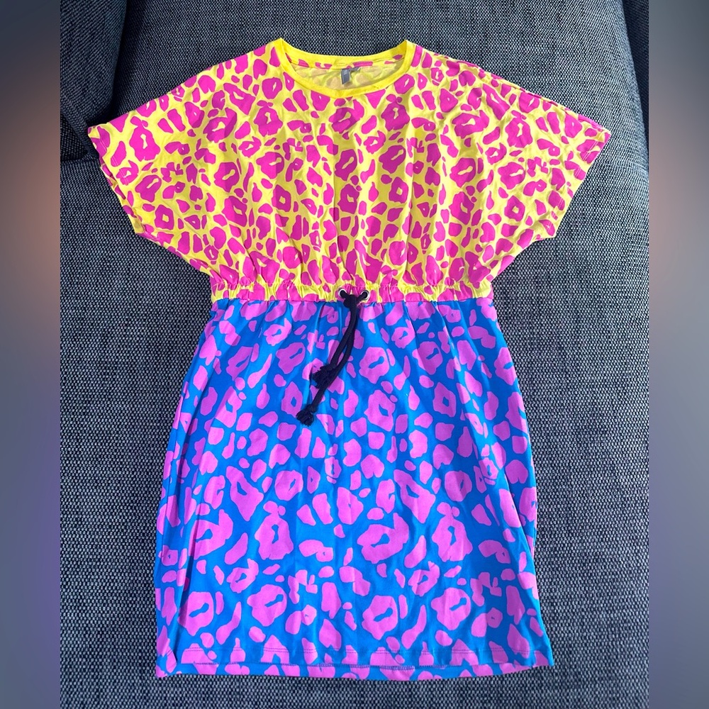 ASOS 80’s Leopard Print Dress
